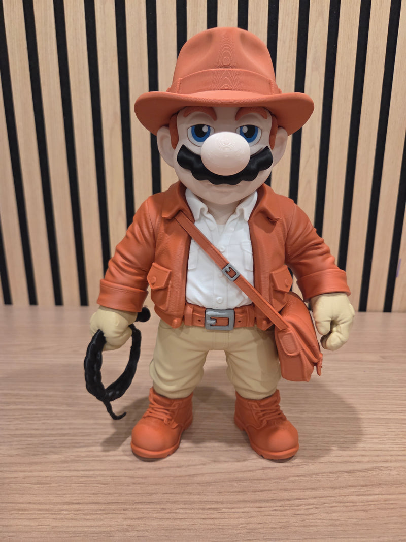Indiana Mario - Figurine Mash-Up