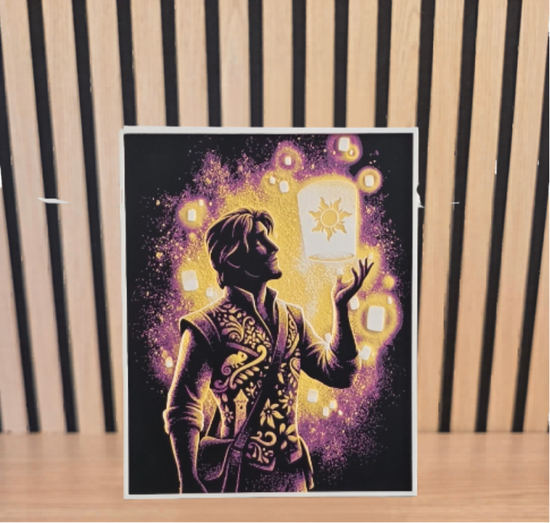 Flynn Rider - Tableau HueForge