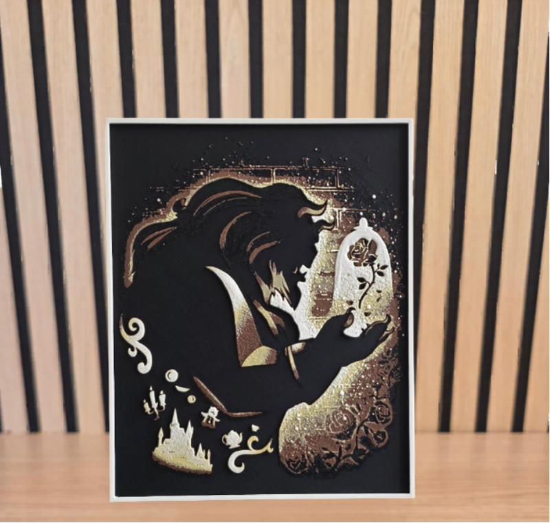 La Bête - Tableau HueForge