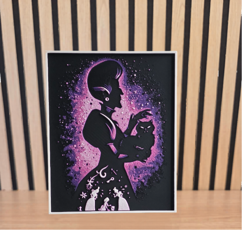 Lady Tremaine - Tableau HueForge