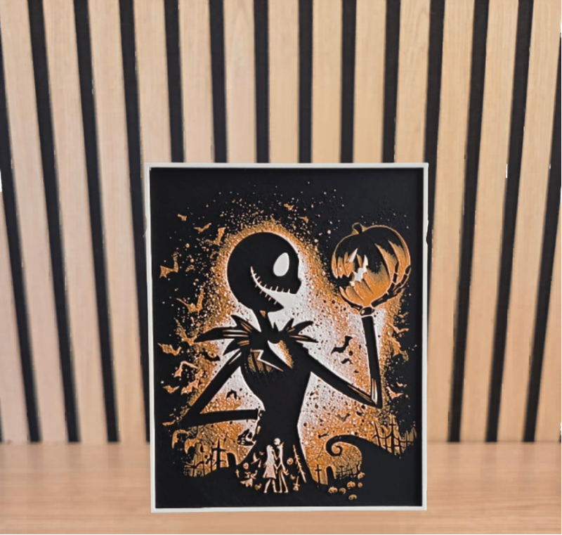Jack Skellington - Tableau HueForge
