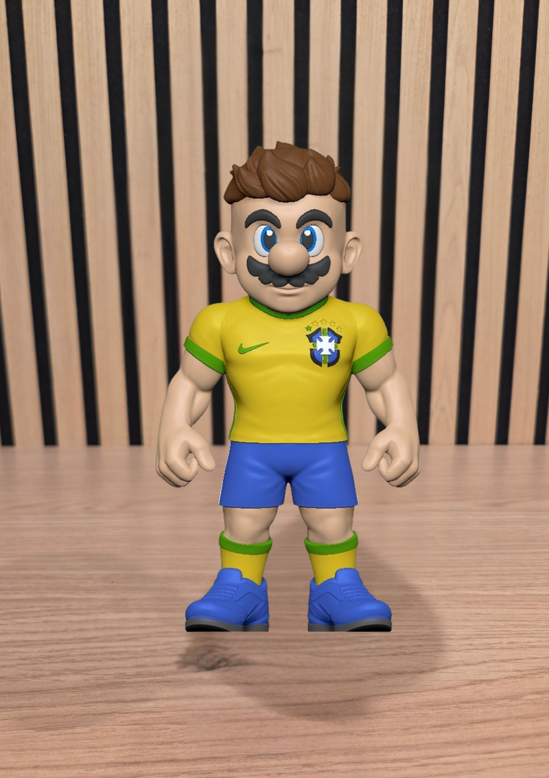 Mario Brasil — Mario × Footballeur Brésilien – Mash Up