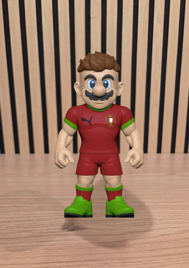 Mario Portugal — Mario × Footballeur Portugais – Mash Up