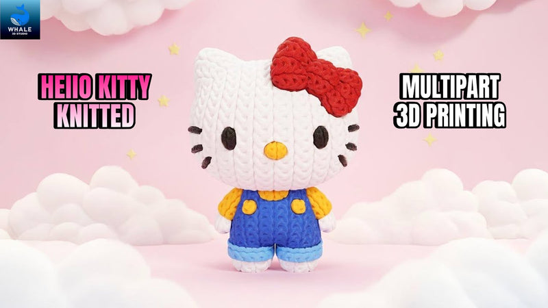 Hello Kitty - Figurine Imitation Crochet