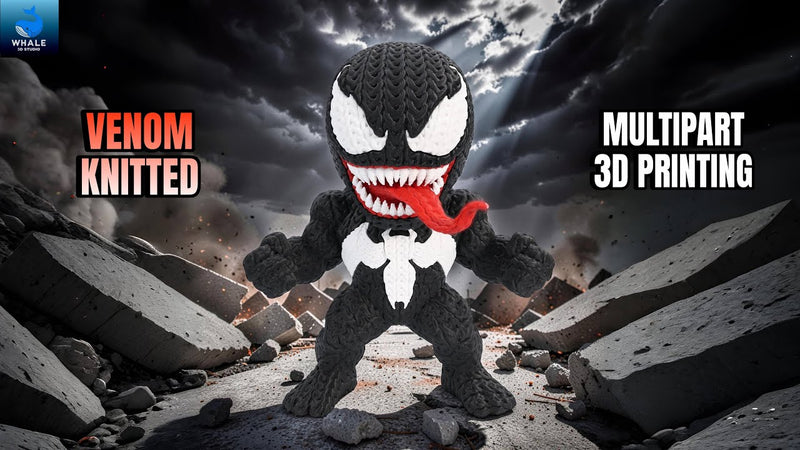 Venom - Figurine Imitation Crochet
