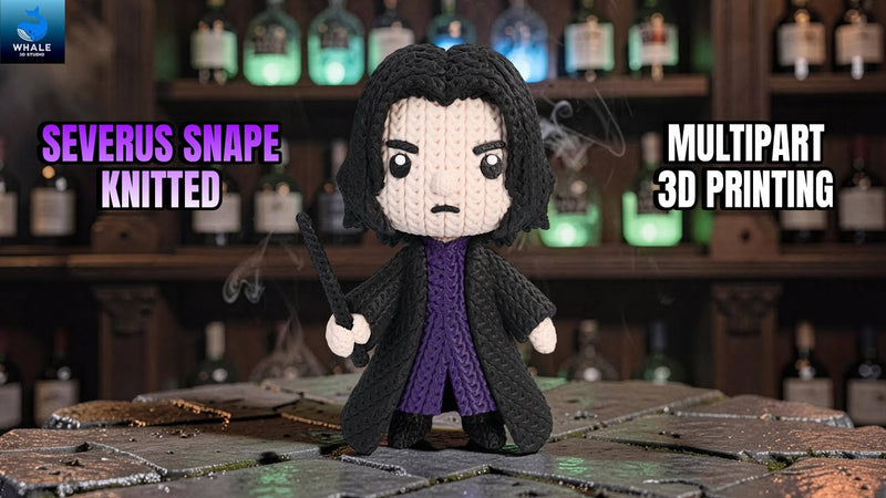 Severus Rogue - Figurine Imitation Crochet