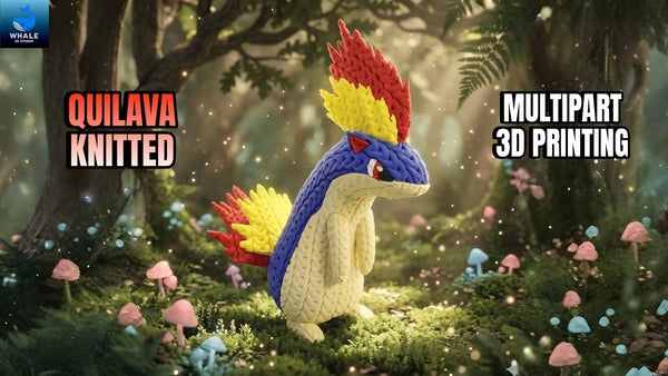 Quilava - Figurine Imitation Crochet