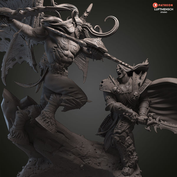 Illidan vs Arthas
