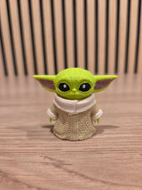 Baby Yoda (Grogu) - Figurine Imitation Crochet