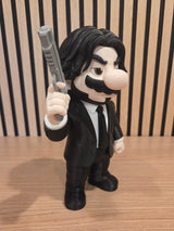 Mario x John Wick - Figurine Mash-Up