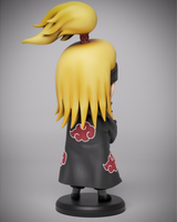 Figurine Deidara Naruto en résine imprimée en 3D (vue 4) — Le Repaire du Phénix