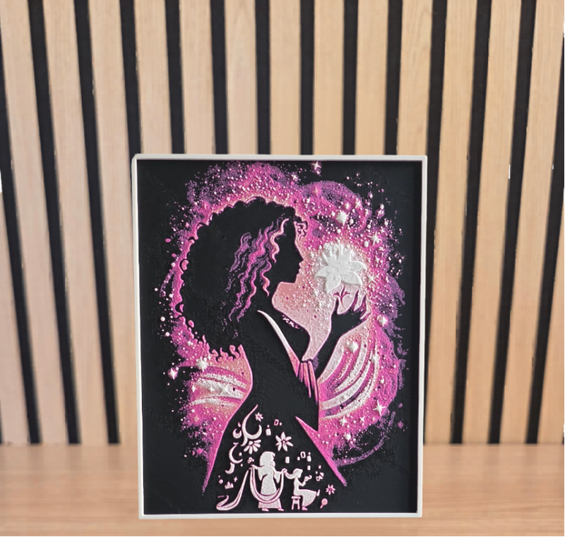 Mère Gothel - Tableau HueForge
