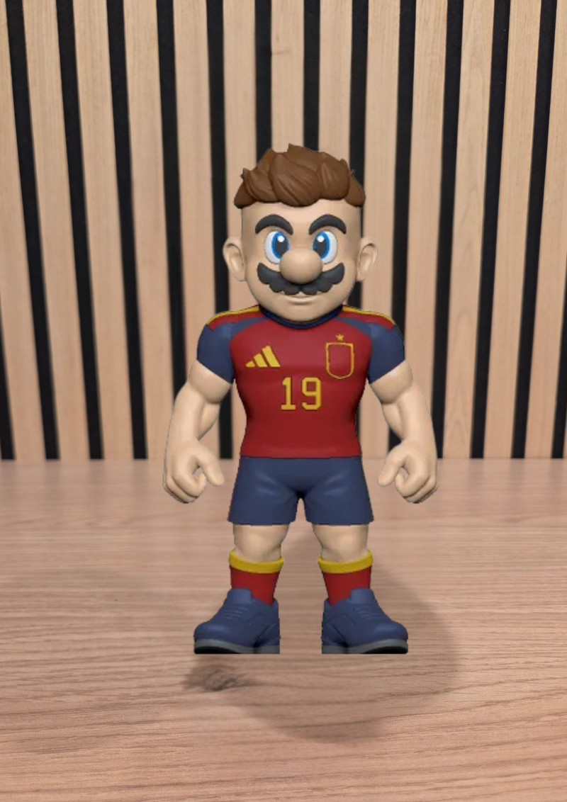 Mario España — Mario × Footballeur Espagnol – Mash Up
