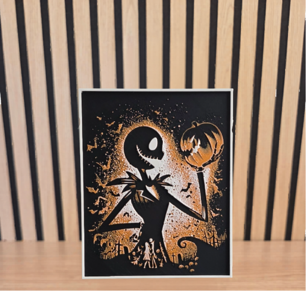 Jack Skellington  - Tableau HueForge