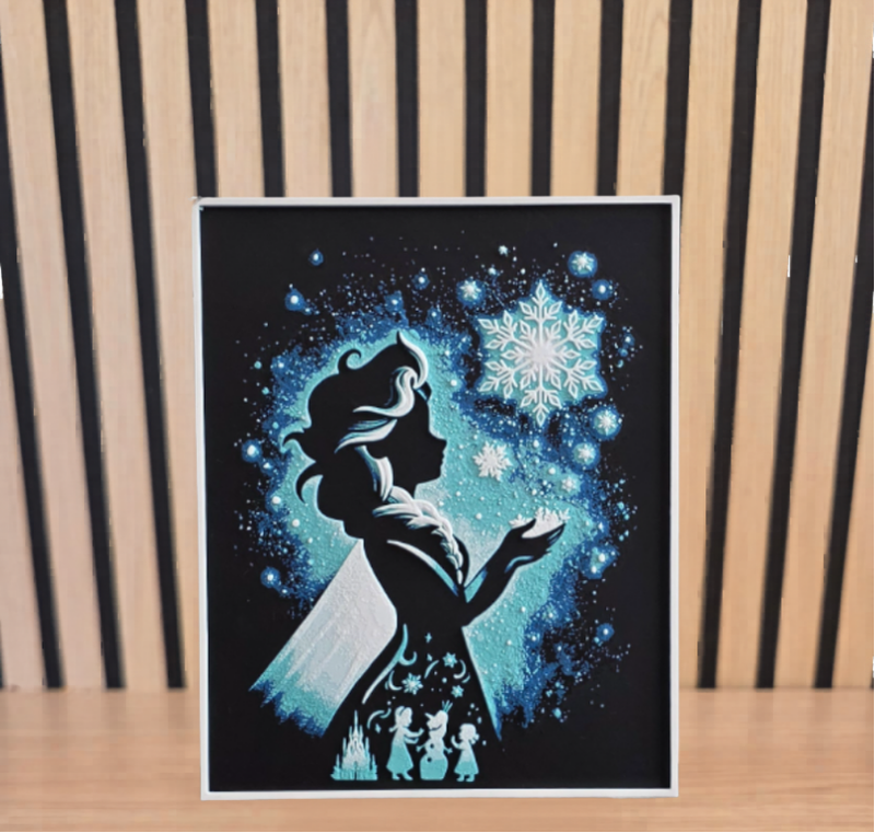 Elsa - Tableau HueForge