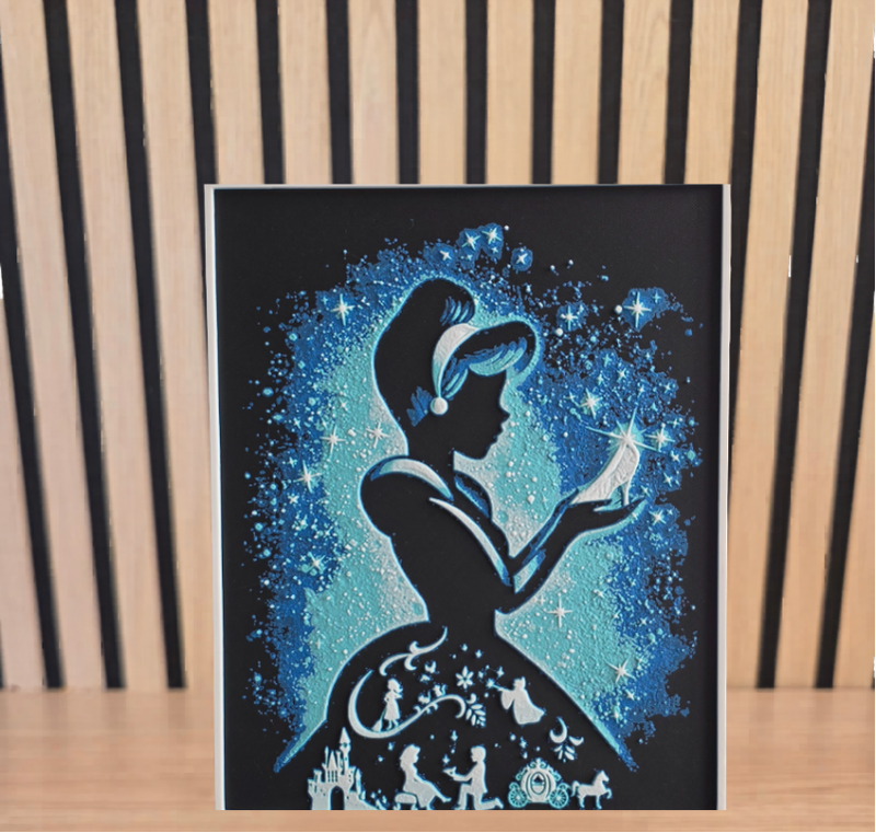 Cendrillon — Tableau HueForge
