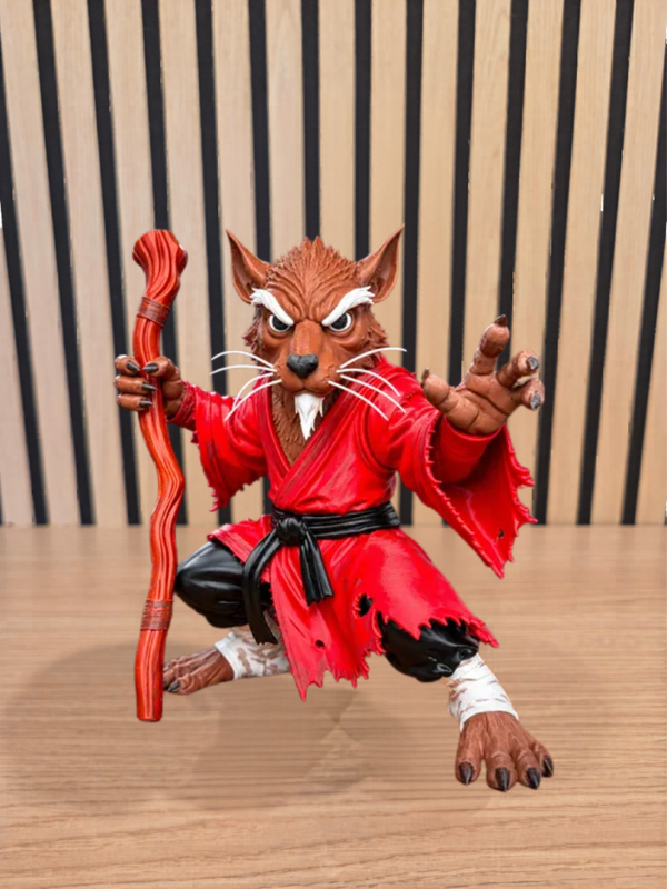 Maître Splinter Figurine Iconique