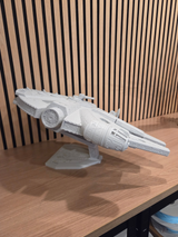 Figurine Faucon Millenium - Star Wars Star Wars imprimée en 3D (vue 4) — Le Repaire du Phénix