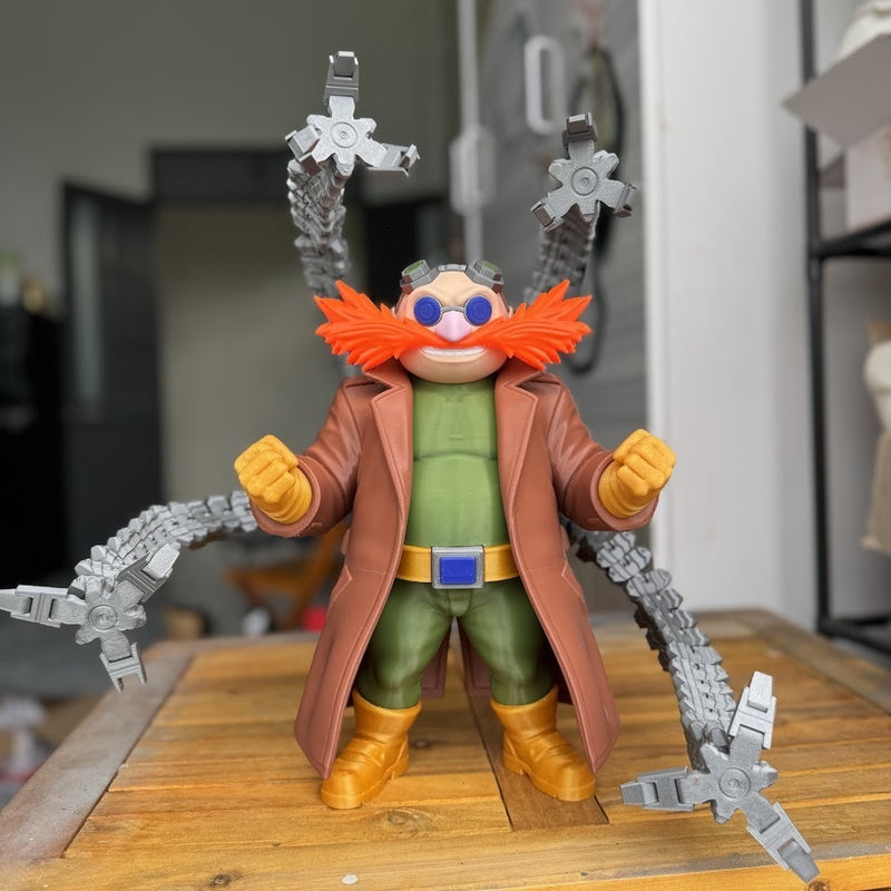 Dr Eggtopus – Eggman × Docteur Octopus