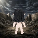 Eren Titan Assaillant - Figurine Imitation Crochet - Vue de dos
