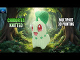 Chikorita (Pok&eacute;mon) - Figurine Imitation Crochet - vue 2