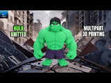 Hulk - Figurine Imitation Crochet - vue 2