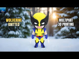 Wolverine - Figurine Imitation Crochet - vue 2