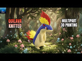 Quilava - Figurine Imitation Crochet - vue 2