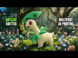Bayleef (Pok&eacute;mon) - Figurine Imitation Crochet - vue 2