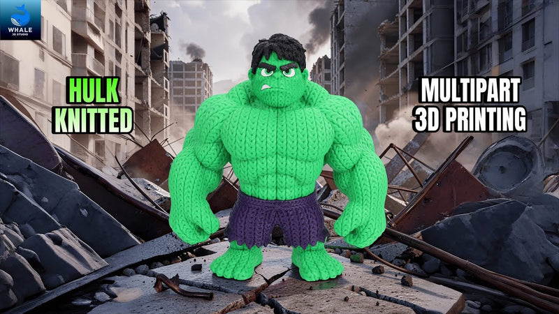 Hulk - Figurine Imitation Crochet