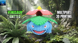 Venusaur (Pok&eacute;mon) - Figurine Imitation Crochet