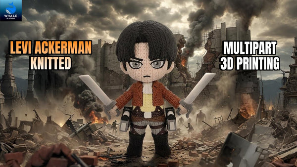 Levi Ackerman - Figurine Imitation Crochet