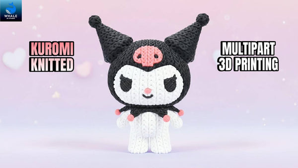 Kuromi - Figurine Imitation Crochet