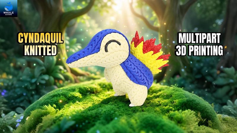 Cyndaquil (Pok&eacute;mon) - Figurine Imitation Crochet
