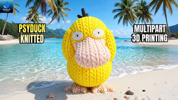 Psyduck - Figurine Imitation Crochet